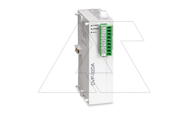 Купить Модуль расширения DVP02DA-S, 2AO, RS485 фото