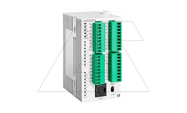 Купить Программируемый логический контроллер DVP28SS211R, 16DI, 12RO, 24VDC, 8K шагов, RS232, RS485 фото