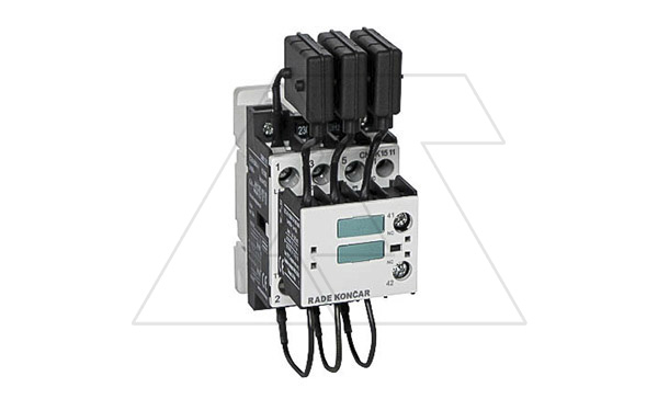 Купить Контактор CNNK 12 11N 230V 50/60Hz, 3P, 18A, 12.5kVAr(400VAC по AC6-b), 230V50/60Hz, 1NO+1NC фото