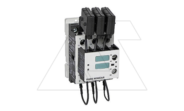 Купить Контактор CNNK 20 10N 230V 50/60Hz, 3P, 29A, 20kVAr(400VAC по AC6-b), 230V50/60Hz, 1NO фото
