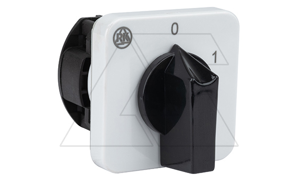 Купить Переключатель BS 25 90 U, 1P, 25A, тип 0-1 (60°), 1NO на 1, 3.7kW(230VAC по АС-23), на дверь, фронт IP40 фото