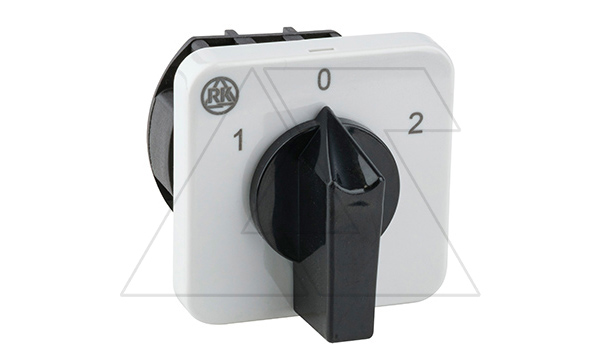 Купить Переключатель BS 25 51 U, 1P, 25A, тип 1-0-2 (60°), 1NO на 1_2, на дверь, фронт IP40 фото