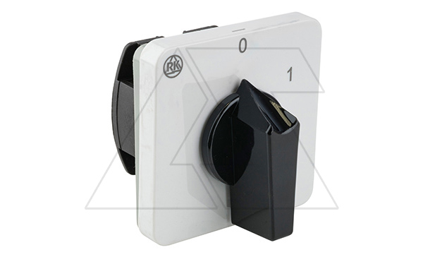 Купить Переключатель BS 32 91 U, 2P, 32A, тип 0-1 (60°), 2NO на 1, 5kW(230VAC по АС-23), на дверь, фронт IP40 фото