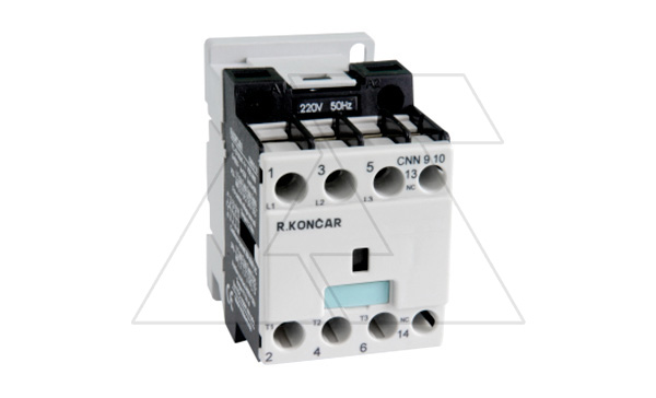 Купить Контактор CNN 9 10 220/230V 50Hz, 3P, 9A/(25A по AC-1), 4.5kW(400VAC), 220/230VAC, 1NO фото