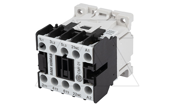 Купить Мини-контактор CM1 01 220/230V 50Hz, 3P, 9A/(20A по AC-1), 4kW(400VAC), 220/230VAC, 1NC фото