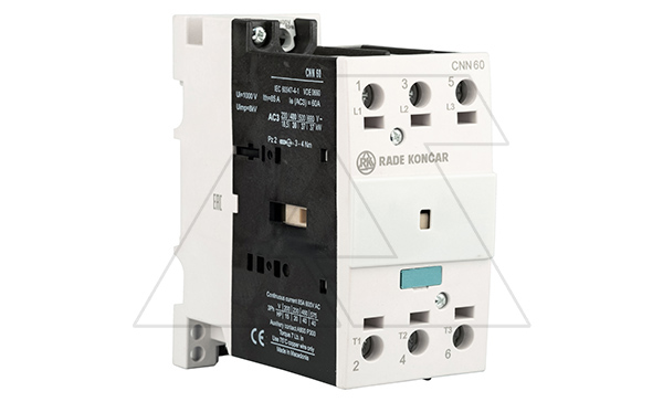 Купить Контактор CNN 60 00 380/400V 50Hz, 3P, 60A/(85A по AC-1), 30kW(400VAC), 380/400VAC фото
