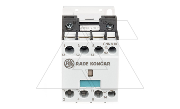 Купить Контактор CNN 9 10 380/400V 50Hz, 3P, 9A/(25A по AC-1), 4.5kW(400VAC), 380/400VAC, 1NO фото