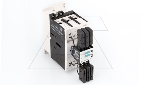 Купить Контактор CNNK 75 10N 230V 50Hz, 3P, 108A, 75kVAr(400VAC по AC6-b), 230VAC, 1NO фото
