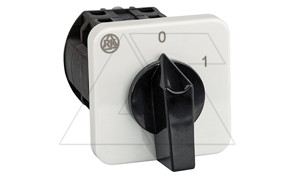Купить Переключатель BS 16 37 U, 7P, 20A, тип 0-1 (60°), 7NO на 1, 7.5kW(400VAC по АС-23), на дверь, фронт IP40 фото