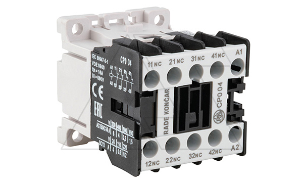 Купить Контактор CP0 04 220/230 V 50Hz, 4NC, 6A(230VAC)/4A(400VAC) по АС-15, 220/230VAC фото