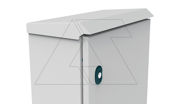 Купить Козырек защитный для щитов EC 400x250 (ШxГ), RAL7035 фото