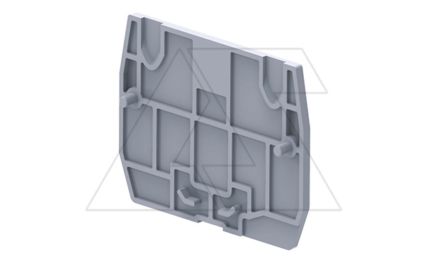 Купить Крышка концевая EPCXM2.5 /1,5mm, для клемм CXM2.5,CXMG2.5, серая фото