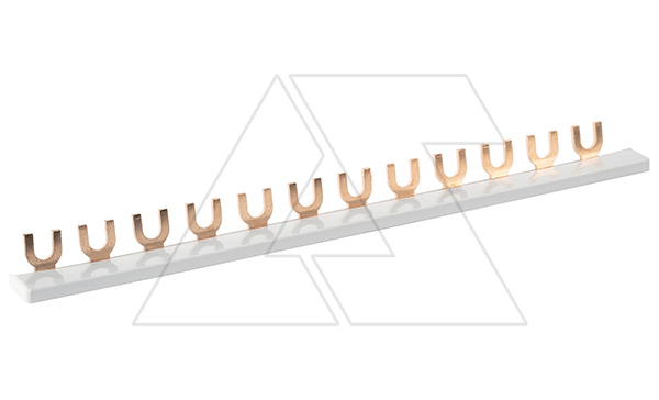 Купить Шинка гребенчатая Fork 1P-12 на 12 авт. выкл. 1P, вилка,10мм2, 63A фото
