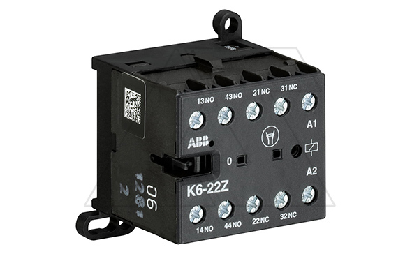 Купить Реле мини-контакторное K6-22Z-80 110...127VAC, 2NO+2NC 4A-AC15 фото