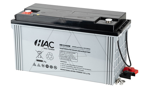 Купить Батарея аккумуляторная HAC HR12-450W, F12(M8), 12V/120Ah, 407x177х225 ДxШxВ, 34.5 кг, 15 лет фото