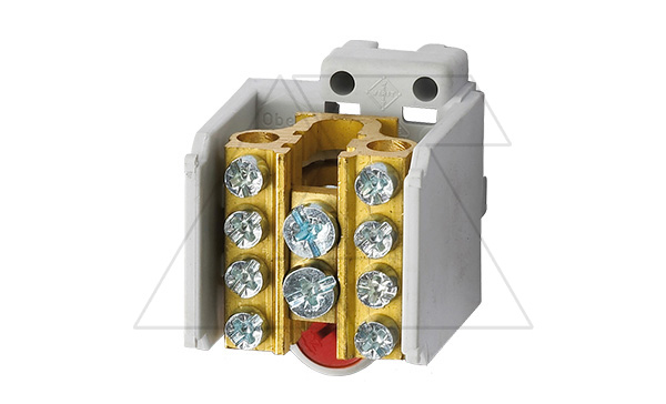 Купить Клемма разветвительная Morek MAF35 1P вх. 1x16_35mm², вых. 4x10_25mm², 100A, 400V фото