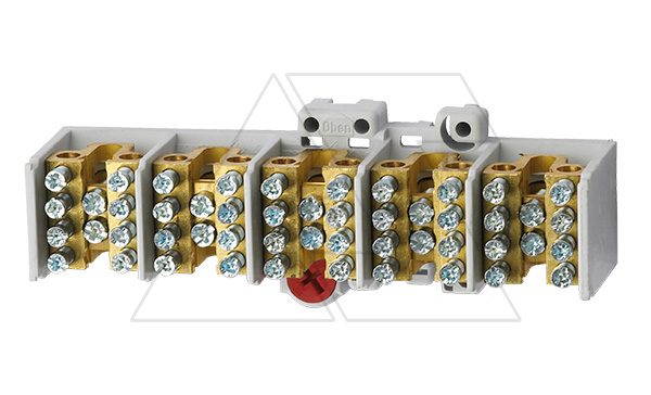 Купить Блок клемм разветвительных Morek MAF25 5P вх. 1x10_25mm², вых. 4x6_16mm², 80A, 400V фото
