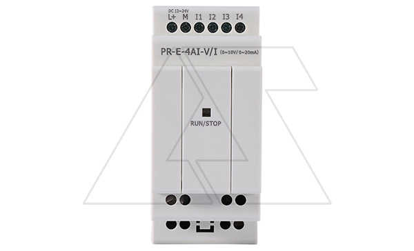 Купить Модуль расширения PR-E-AI-V/I, 12_24VDC, 4AI, 0-10V, 0/4-20mA, для ПЛК серий SR и PR фото