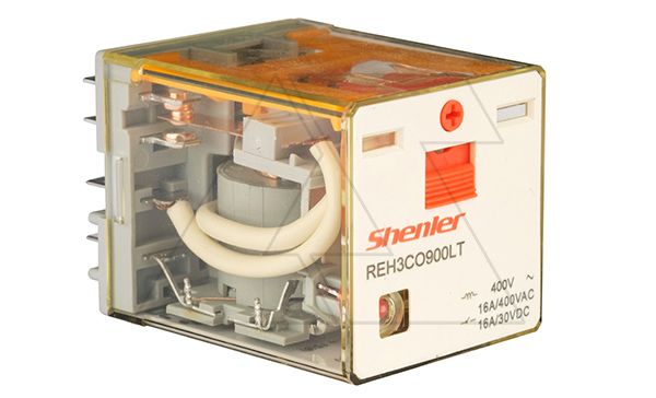 Купить Реле REH3CO900LT, 3CO, 16A(400VAC/30VDC), 400VAC, мех. индикация, тест-кнопка, LED фото