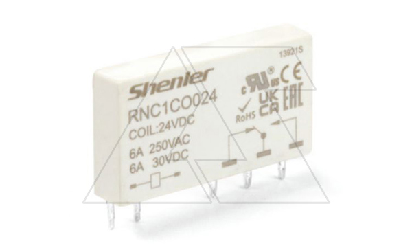 Купить Реле RNC1CO024, 1CO, 6A(250VAC/30VDC), 24VDC, для печатных плат и цоколей SNB05/SNC05, IP60 фото