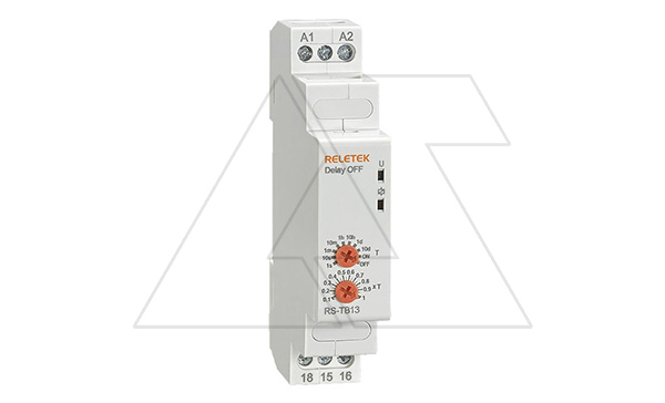 Купить Реле времени RS-TB13, 1CO, 8A(250VAC), 24_240VAC/DC, 100ms_10d/ON/OFF, задержка на отключение, 1M фото