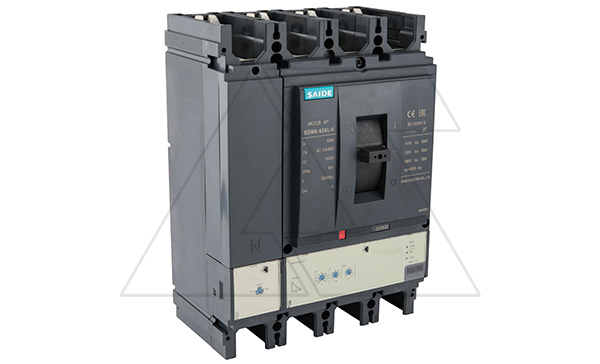 Купить Авт. выключатель SDM6-630L 4P, In=630A, ML2.3, Ir=0.4_1In, Ii=6930A, Isd=1.5_10Ir Icu/Ics=50kA/400V фото