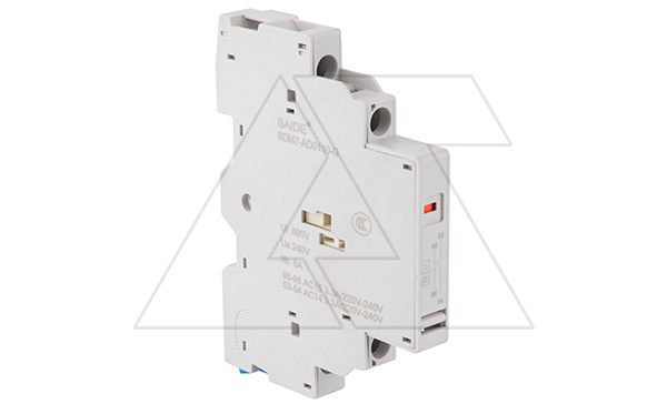 Купить Блок-контакт сигнальный+вспом. SDM7-AD0110, 1NC+1NO, 0.3A(240V AC15)/1A(24V DC13), боковой монтаж слева, для SDM7-32 фото