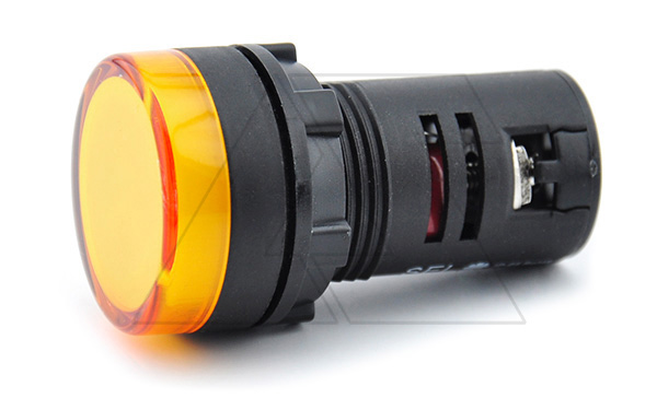 Купить Светосигнальная арматура SK 24VAC/DC, 22мм, IP65, желтая фото