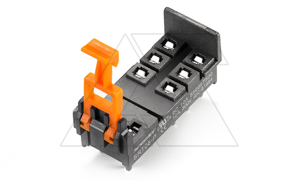 Купить Цоколь SRT08-P, 10A(300V), для печатных плат, черный, для RFT2CO, 46.52, G2R-2, KRI2 фото