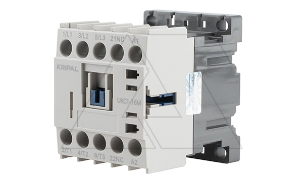 Купить Мини-контактор UKC1-16M-01-230AC, 3P, 16A(AC-3), 20A(AC-1), 7.5kW(400VAC), Uк=230VAC, 1NC фото