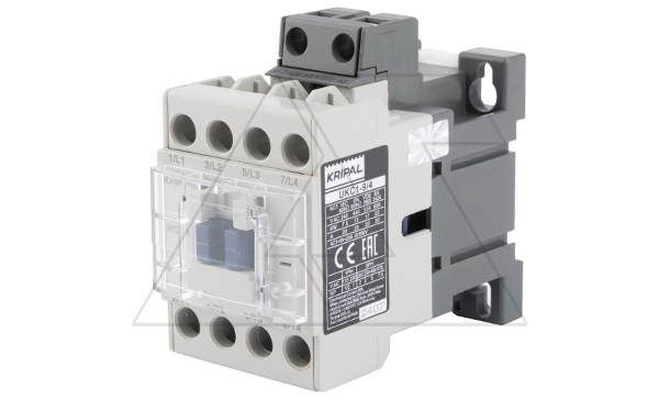 Купить Контактор UKC1-9/4-00-230AC, 4NO, 9A(AC-3), 20A(AC-1), 4kW(400VAC), Uк=230VAC фото