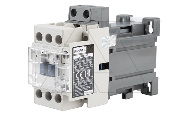 Купить Контактор UKD1-9-11-24DC, 3P, 9A(AC-3), 25A(AC-1), 4kW(400VAC), Uк=24VDC, 1NO+1NC фото