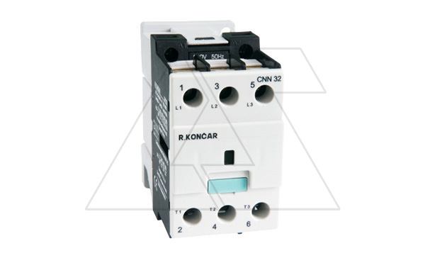 Купить Контактор CNN 32 00 24V 50Hz, 3P, 32A/(50A по AC-1), 15kW(400VAC), 24VAC Rade Koncar фото