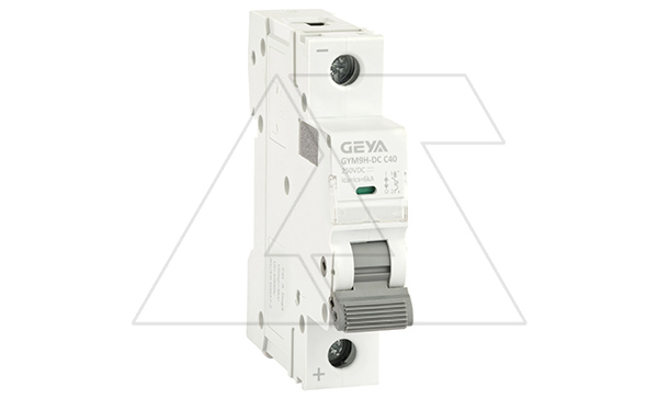 Купить Авт. выкл. GYM9HDC-1P-40C, 1P, 40A, хар-ка C, 6kA, 250VDC, 1M GEYA фото