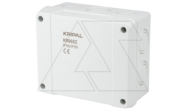 Купить Коробка монтажная пластиковая K9065Z с клемником 139х119х70, IP65 Kripal фото