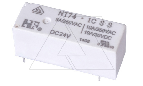 Купить Реле NT74 1C S S 8 DC24V, 8А(250VAC/30VDC), 1CO, AgSnO2, 24VDC, IP67 Forward Relays фото