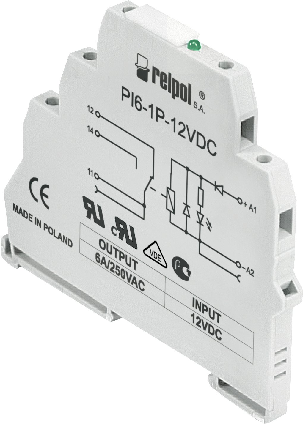 Купить Интерфейсное реле PI6-1P-230VAC/DC-01 (CE) фото