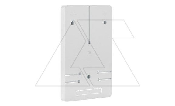 Панель для установки 3-ф счетчиков 3F, с комплектом винтов, 199x327x24,7mm, RAL 9003, PS, GW 650°C, IP20 фото