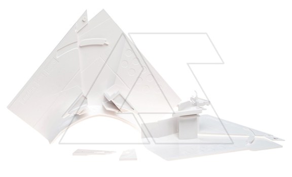 DLP - Угол внутренний, регулируемый 80...100° для кабель-канала 50х105 фото