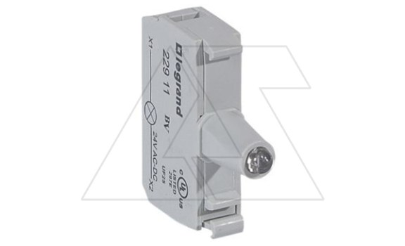 Osmoz - Блок красного индикатора LED, 12…24VAC/DC, винтовые зажимы фото