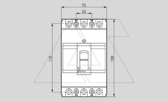 Авт. выключатель Legrand DRX 125/20A, 3P 10kA, фикс. расцепители Legrand даташит схема