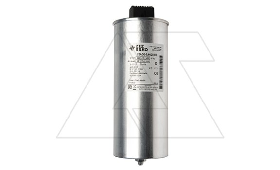 Конденсатор CSADG-0,44/20-HD, трехфазный, 20kVAr(440VAC), 16.5kVAr(400VAC), MKP заполненный газом, клеммник S=16mm², тяжелый режим, IP20 фото