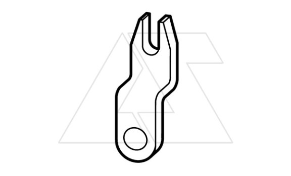 Крепежная скоба ZB4-101-GF1, для Easy/EasyE4/MFD-CP8/CP10 фото