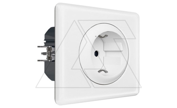 Netatmo-Celiane-Умная розетка 2P+E 16A 230V, белый. Рамка белый глянец Legrand даташит схема