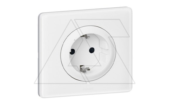 Netatmo-Celiane-Умная розетка 2P+E 16A 230V, белый. Рамка белый глянец Legrand даташит схема