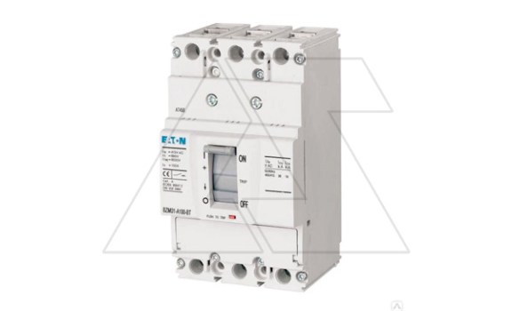 Авт. выключатель BZMD1-A20-BT, 3P, 20A, 415VAC, 15kA, It=20A, Ie=256_384A (без регулировки), хомутный зажим фото