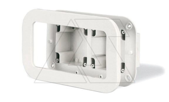 Корпус для скрытого монтажа, 2x M95(95x95mm), IP66, серия PROTECTA фото