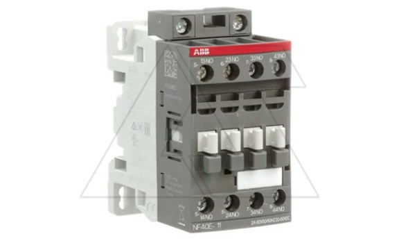 Реле контакторное NF40E-11 24...60VAC/DC, 4NO 4A-AC15 фото