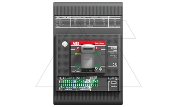 Авт. выключатель Tmax XT2N 160/100 Ekip LS/I, 100A 3P 36kA It=0.4...1In Ie=1...10In селективный фото