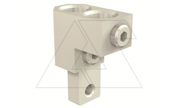 Выводы передние FC CuAl для медных/алюм. кабелей 2x35...120mm2 для XT4, к-т 3шт. внешние с изолир. крышками силовых выводов HTC 3P 60mm фото